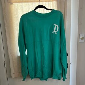 Turquoise Disneyland spirit jersey